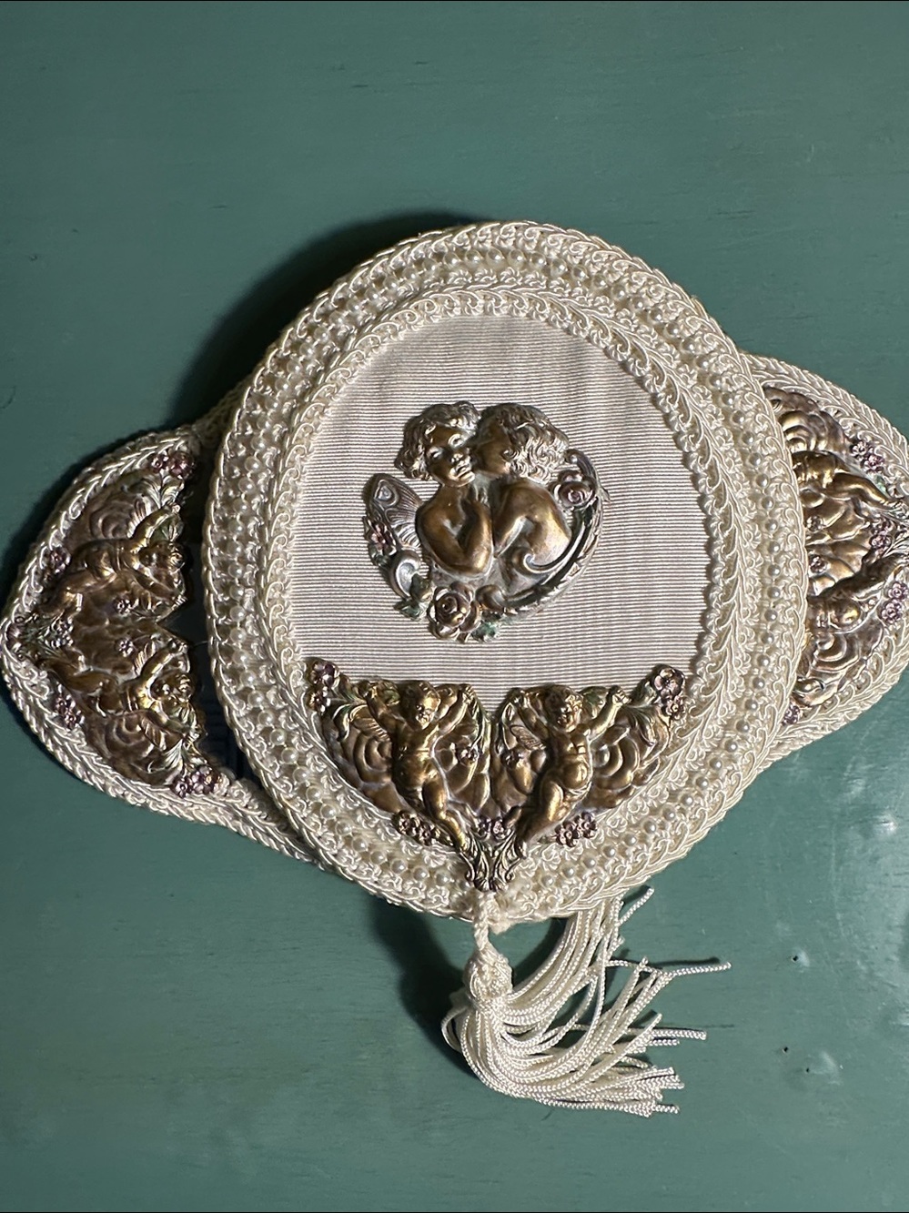 Lillian rose Vtg mirror set of two .